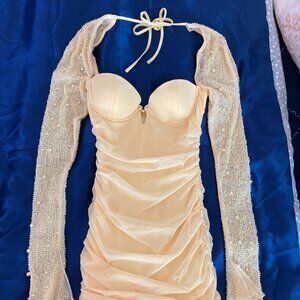 Oh Polly St Germain Sz 2 dress in discontinued yellow